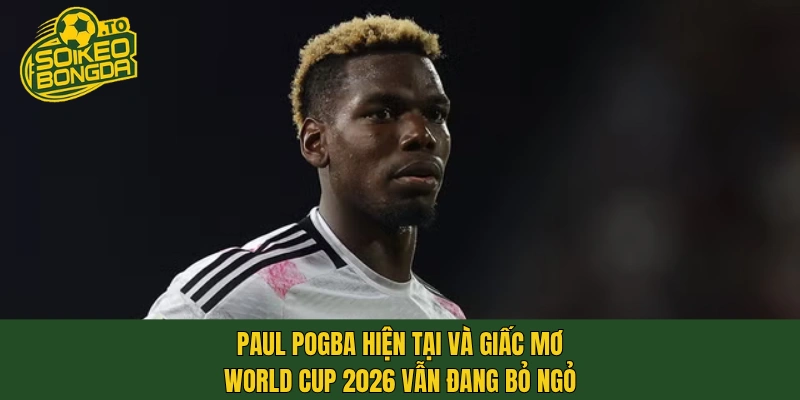 Paul Pogba hiện tại và giấc mơ World Cup 2026 vẫn đang bỏ ngỏ