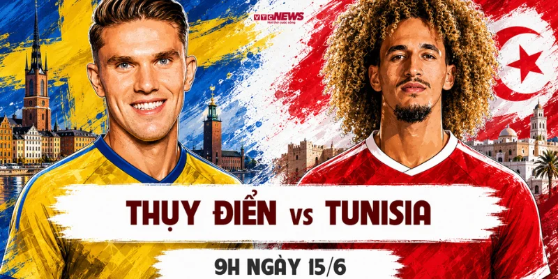 Soi Kèo Thuỵ Điển Vs Tunisia